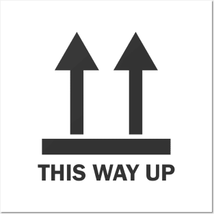 This Way Up - Light Tees Posters and Art